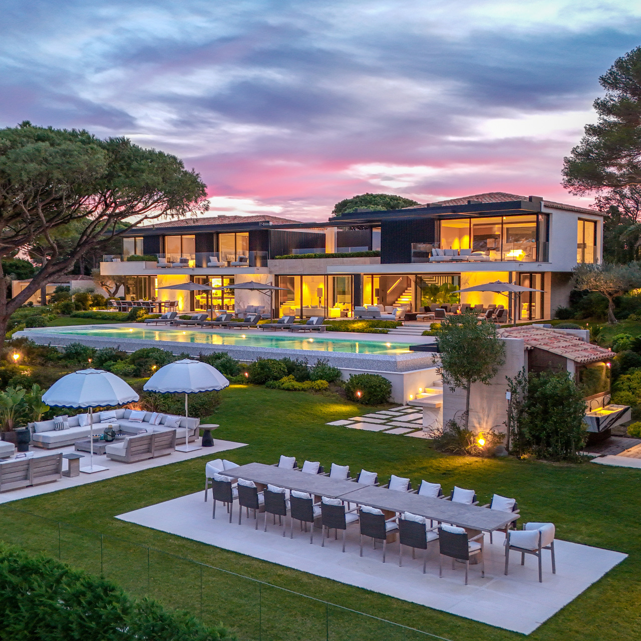 Waterfront Saint-Tropez estate featured in The Wall Street Journal